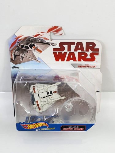 Hot Wheels® Starships™ STAR WARS™ Rebel SNOWSPEEDER™ Includes Flight Stand - Picture 2 of 6