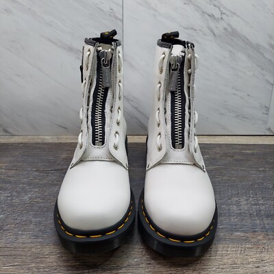 Dr Martens 1460 Twin Zip Sendal Leather Lace Up Boots 27624100