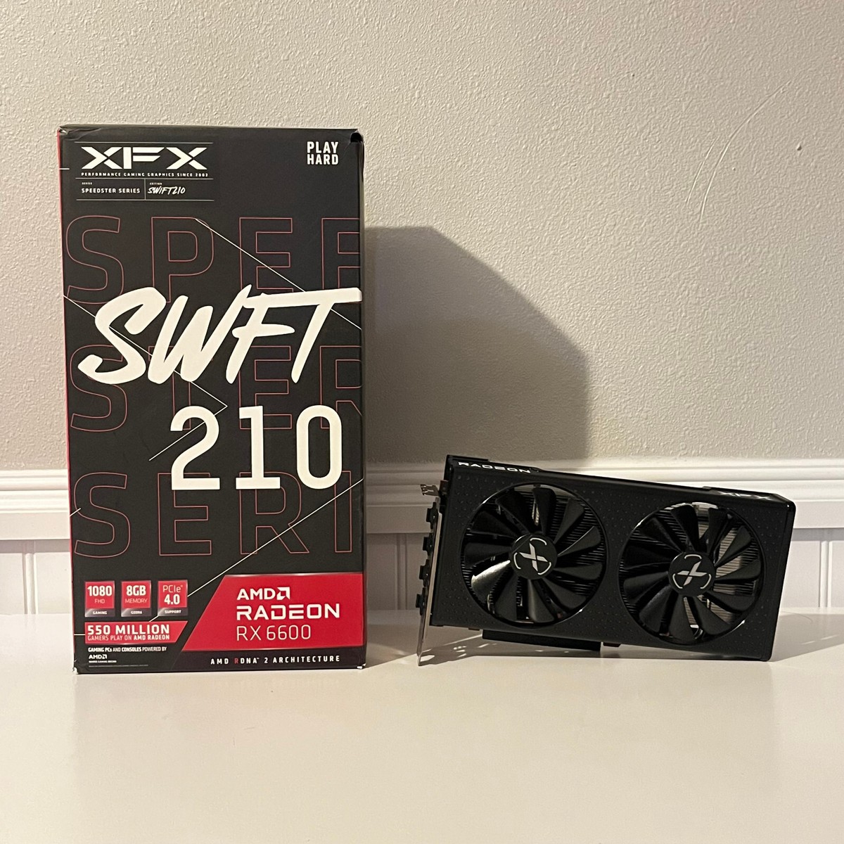XFX Speedster SWIFT 210 Radeon RX 6600 8GB with box | eBay