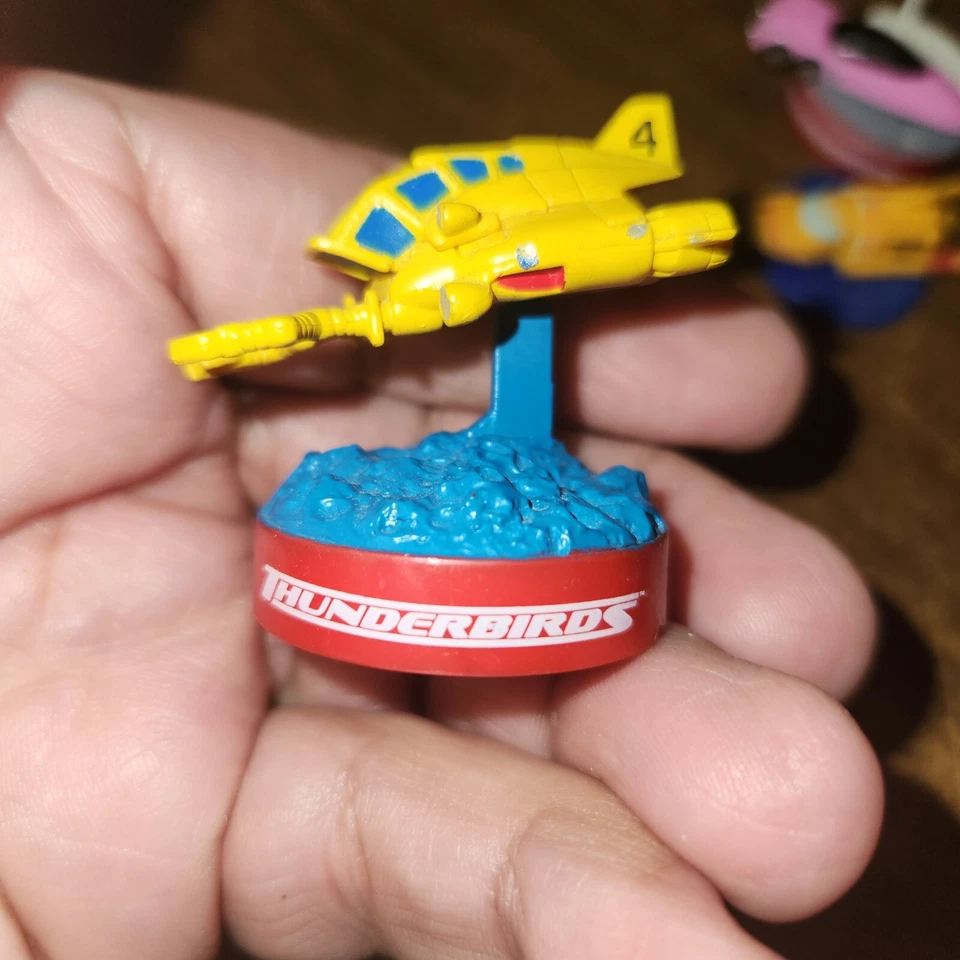Lot of 7 HTF Thunderbirds Figures Vehicles, Extremely Rare - Image 2 of 4
