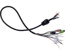 Vivotek AO-001 - is a combo cable for speed dome, AC24V, Mic in, Line out, RS485