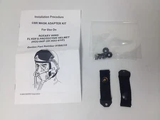 NEW GENTEX CBR Mask Adapter Modification Kit HGU-84/P HGU-67/P Flyer's Helmet