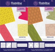 Threaders - Quilting Stencils - Crafter's Companion