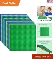 Educational Building Baseplates 10" x 10" - 12 Colors for Creative Development