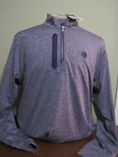 Cutter & Buck Mens Medium Large XL Purple 1/4 Zip golf pullover NEW NWT Sailfish