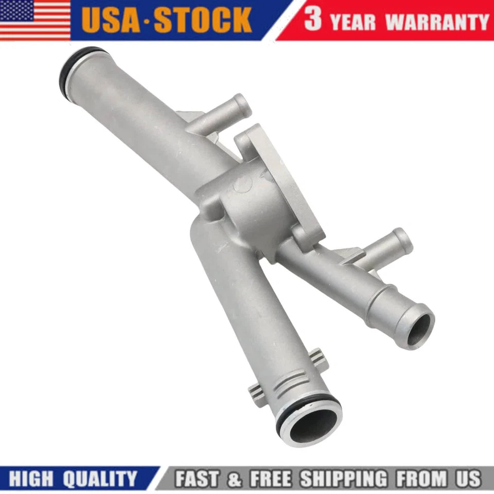 Carcasa termostato aluminio alta calidad 1 pieza para Audi Q7 VW Passat Touareg CC Foto 2 de 4