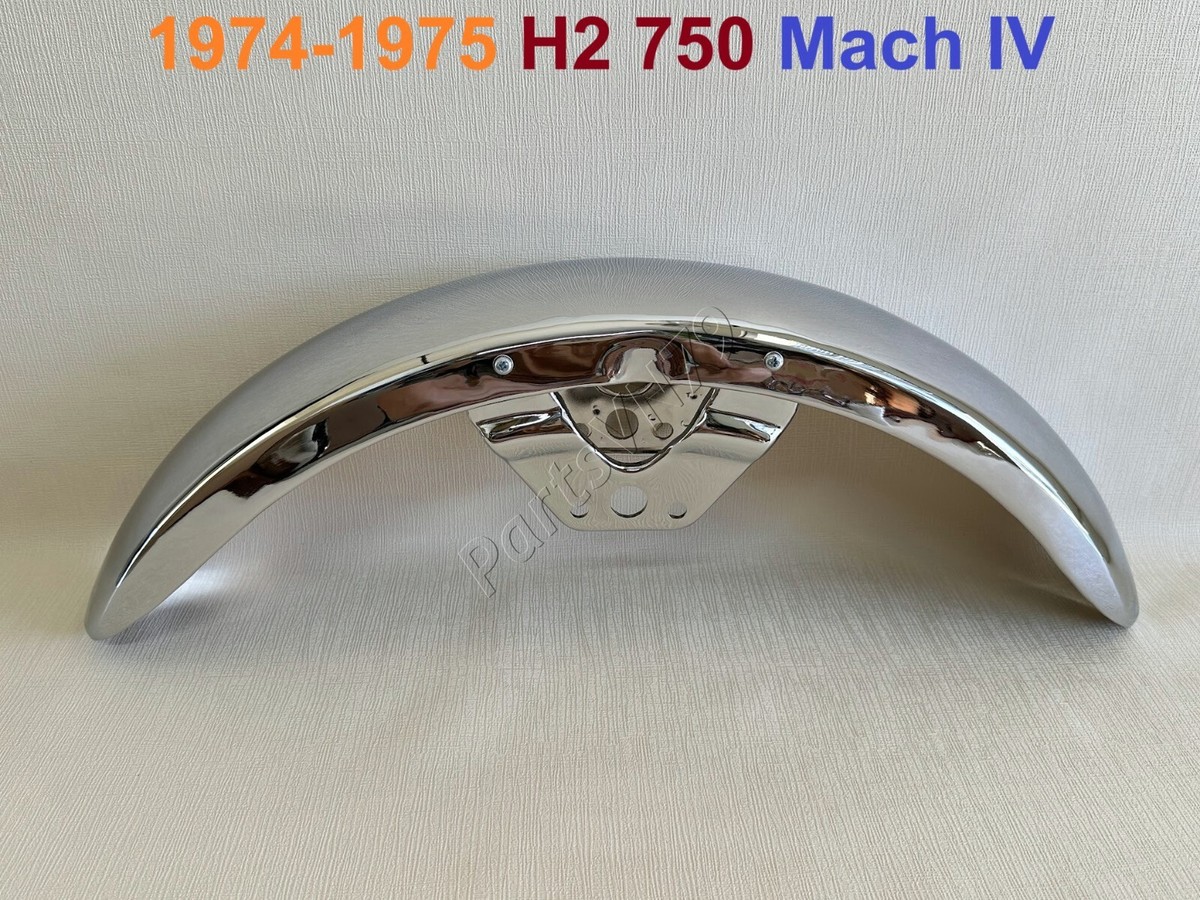 1974-1975 Kawasaki Triple H2 750 Mach IV Front Fender. H2750 H2B