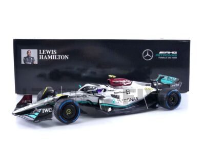 MINICHAMPS 1/18 - MERCEDES-AMG W13 E PERFORMANCE - MONACO GP 2022 (L. HAMILTON)