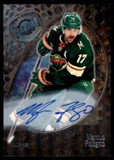 2022-23 SKYBOX METAL UNIVERSE AUTOGRAPH MARCUS FOLIGNO MINNESOTA WILD #20