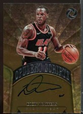 Dion Waiters Card 2017-18 Panini Opulence Opulent Scripts Silver #28