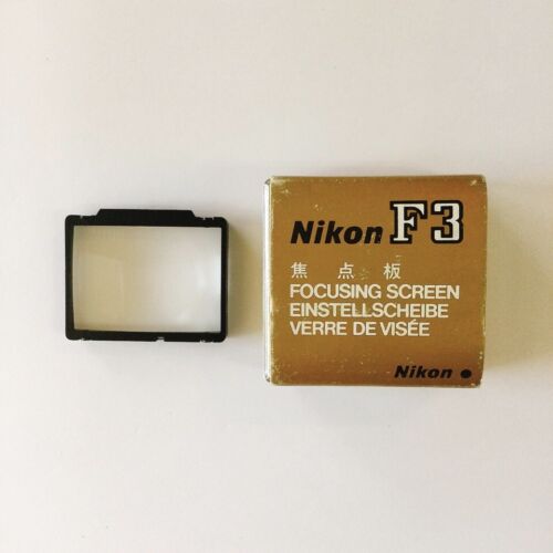 【COMO NUEVO】Pantalla de enfoque Nikon para F3 B tipo mate en caja genuina manuales japoneses - Imagen 2 de 14