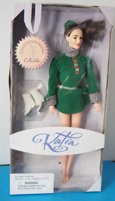 Playmates Katia Doll Figure Championship Skating Collectible 1997 New