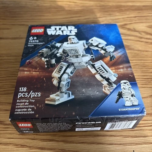 LEGO 75370 Star Wars Stormtrooper Robot with Articulated Parts for 6 Ages Kids