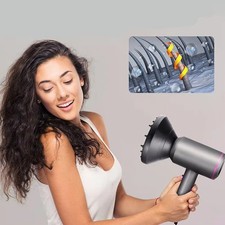 3 in 1 Professional Style Hair Dryer Nozzle Concentrator Blower Pro Salon Heat