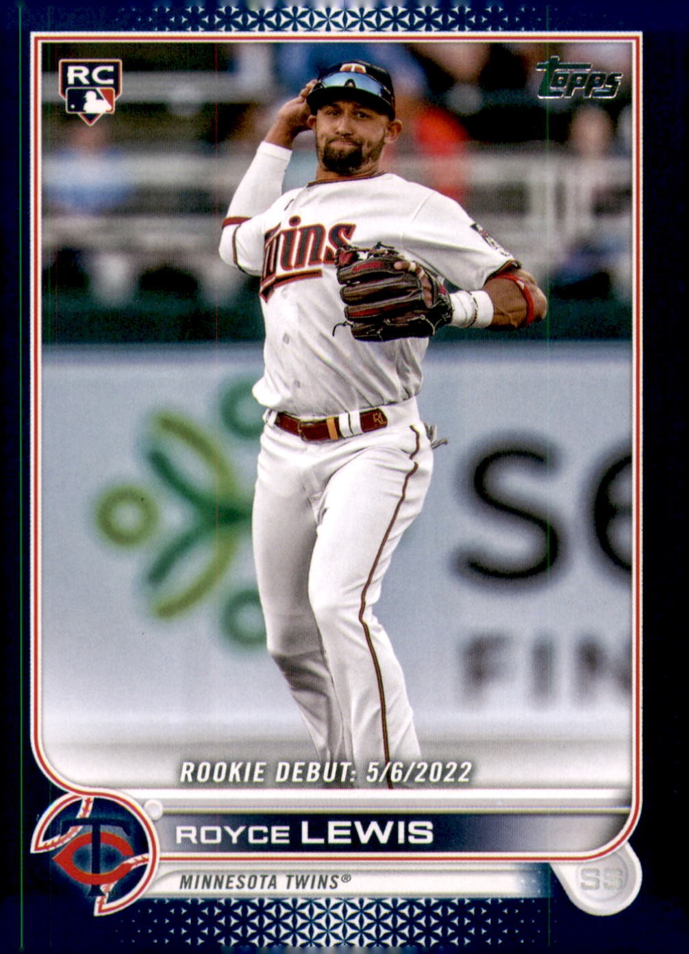 2022 Topps Update #US149 Royce Lewis Royal Blue
