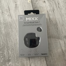 Mixx StreamBuds Solo 1 Black True Wireless Earbuds
