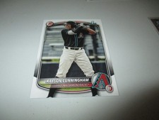 Kayson Cunningham 2025 1st Bowman Draft #BD-84
