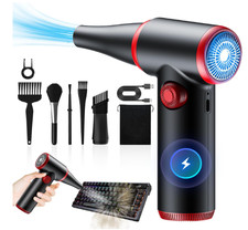 Plumero aire 100500RPM inal mbrico LED recargable reemplazo aire enlatado