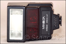 Minolta Maxxum Crossed Xx's 2800AF Program Flash for 5000/7000/9000 - Near Mint