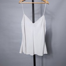 Vintage Christian Dior Paris Silk Tank Top V-neck size 42/M , Duties Paid US 