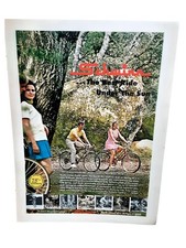 1970 Schwinn Bicycle Print Ad Vintage Cycling Outdoor Recreation