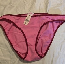 NWT, Vintage Y2K Pink By Victoria's Secret Bikini Cut 2006 Size M In The Color