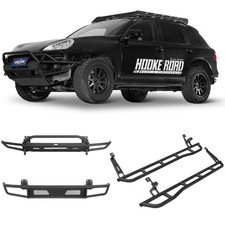 Front Rear Bumper Tube Slider Rocker Guards For 2008 2009 2010 Porsche Cayenne