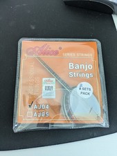 2 Sets of Alice Banjo Strings - 4 String AJ04 09-30