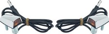 Fender Mounted Turn Signal Lamp Set For 1969-1972 Dodge Charger And Coronet