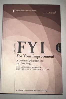FYI for Your Improvement : A Guide for Development and FYI for Your Improvement : A Guide for Development and