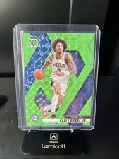 2024-25 Panini Mosaic #81 Kelly Oubre Jr. Green Fluorescent Mosaic #/10