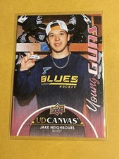 2021-22 Upper Deck Series 2 - Ud Canvas Young Guns Jake Neighbours #C223 (RC)
