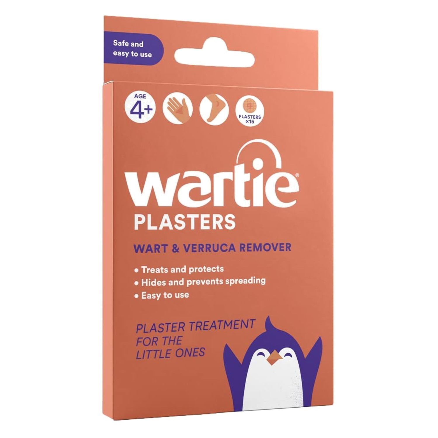 Plasters - Verruca & Wart Remover - Protect, Treat and Prevent - Easy
