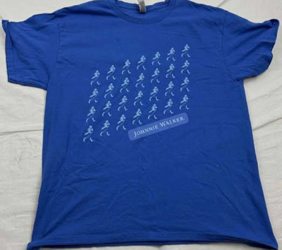 Johnnie Walker Black Label Whisky T-Shirt, Size L