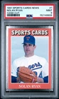 152148806 Nolan Ryan 1991 Sports Cards News #1 PSA 9