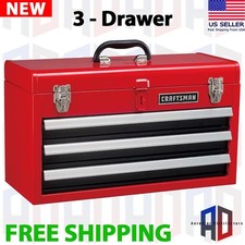 Tool Box Drawer Chest Storage Craftsman Drawers Organizer 3-drawer Metal New Tool Box Drawer Chest Storage Craftsman Drawers Organizer 3-drawer Metal New