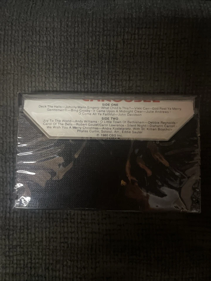 Christmas Carousel - Bing Crosby, Julie Andrews And More (Cassette, 1980, CBS) - Image 3 of 3