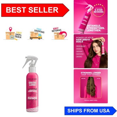 Grow Long Leave-In Conditioner Spray - Biotin Boost for Frizz Control & Moisture