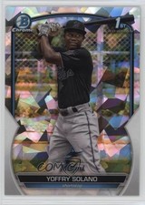2023 Bowman Chrome Prospects Atomic Refractor Yoffry Solano #BCP-72 c5r