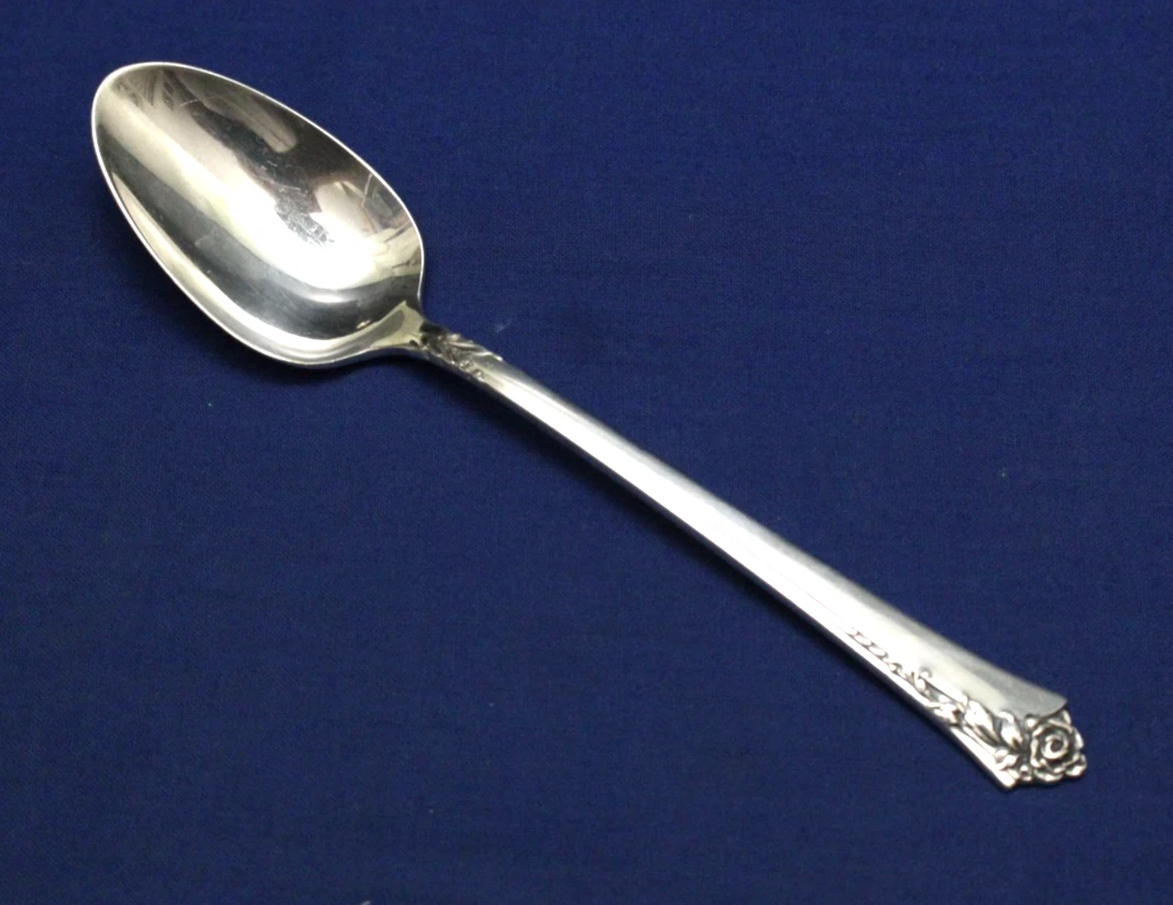 Damask Rose Spoon Antique US Sterling Silver for sale | eBay