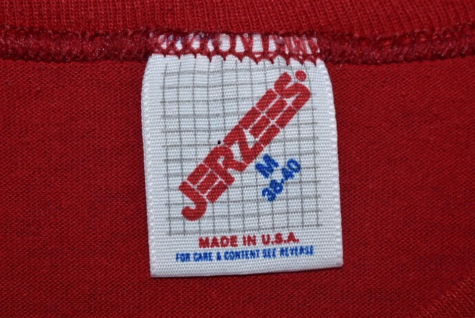 Camiseta roja de colección años 80 FEDERACIÓN UNIDA PHOENIX AZ UFP STAR TREK CLUB DE FANS CIENCIA FICCIÓN M Foto 3 de 4