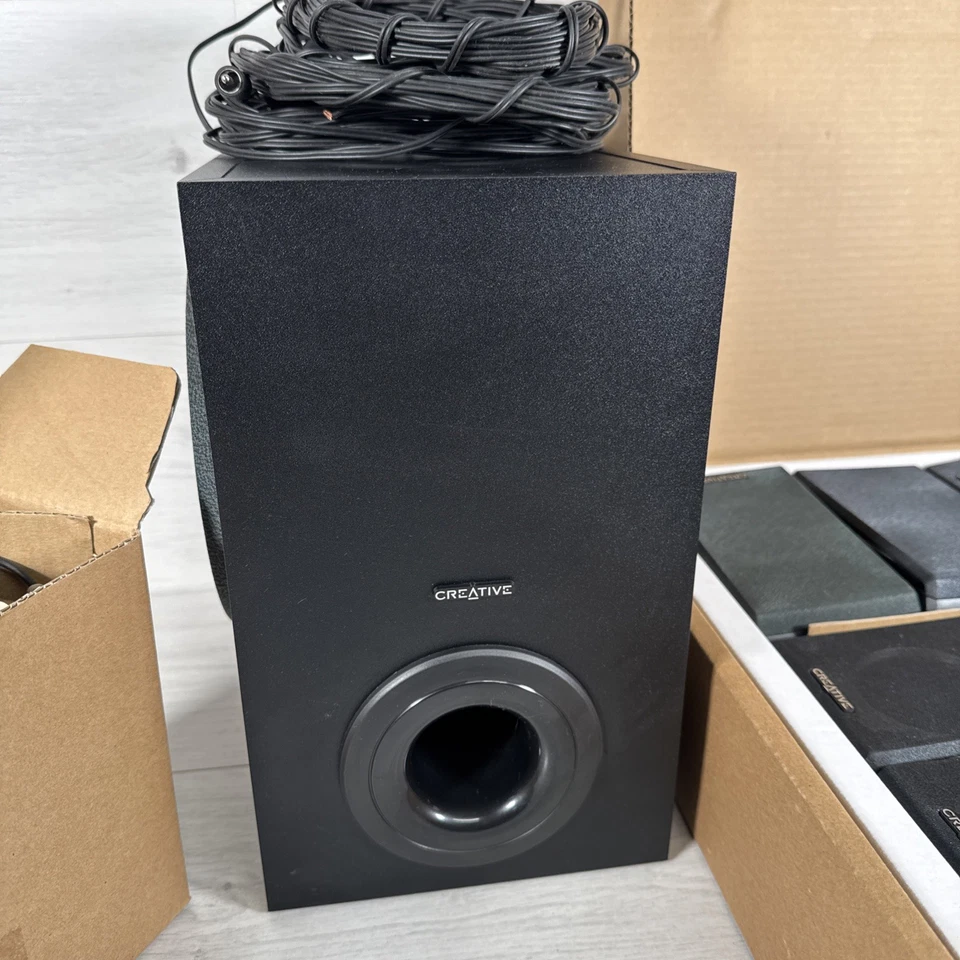 Creative Inspire T7900 7:1 Surround Sound Speaker Set - Boxed - Complete - Image 3 of 4