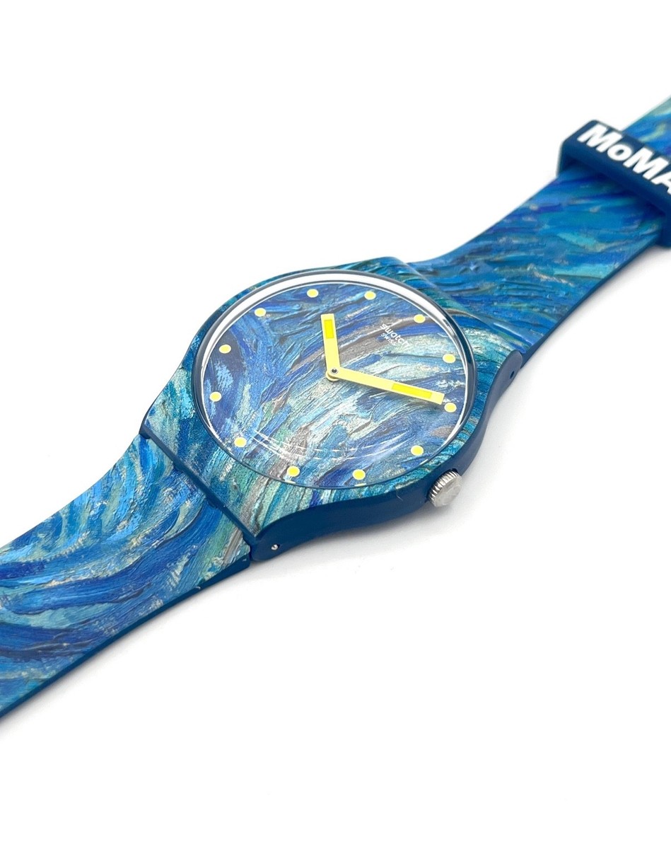 Swatch Watch Limited Edition MOMA THE STARRY NIGHT BY VINCENT VAN