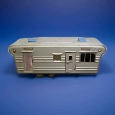 Tin Toy Travel Trailer 1950's Japan SSS 9" Read Description Display Collection 
