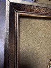 Set of 3 Vintage Aydê Hand-Painted Floral Ceramic Plaques in Gold Frames — photo 9