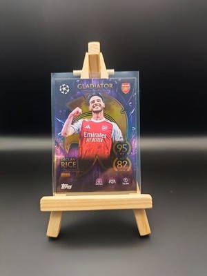 Match Attax 25/26 Declan Rice Gladiator Arsenal #GLE10 Champions League