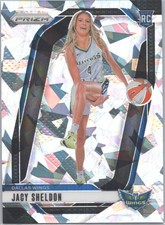 2024 Panini Prizm WNBA #141 Jacy Sheldon Ice Prizms