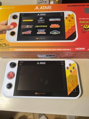My Arcade Atari Gamestation Go, 200+ Games, 7'' Screen, Retro Handheld