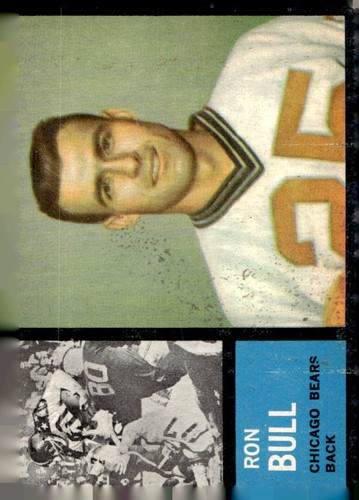 Ron Bull #24 1962 Topps card