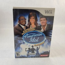 Karaoke Revolution American Idol Encore 2 Bundle Nintendo Wii Sealed New Unused